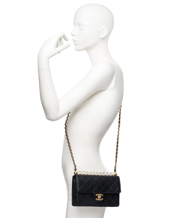 Chanel Crystal Pearl Flap Bag – (ex)bags