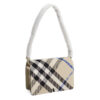 Burberry Snip Checked Shoulder Bag