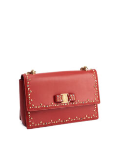 Salvatore Ferragamo Ginny Studded Medium
