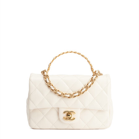 Chanel Top Handle Flap Bag Mini – (ex)bags