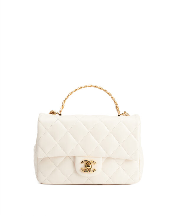 Chanel Top Handle Flap Bag Mini – (ex)bags