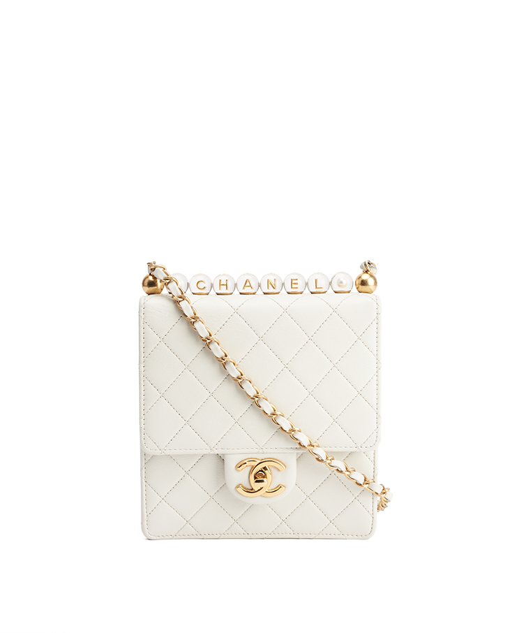 Chanel Crystal Pearl Square Flap Bag – (ex)bags