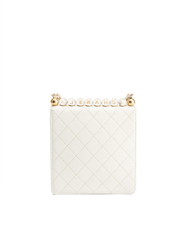 Chanel Crystal Pearl Square Flap Bag – (ex)bags