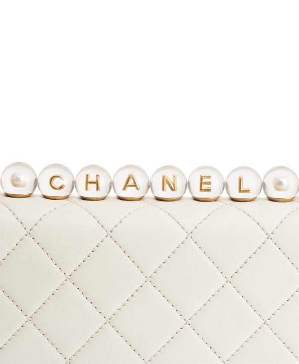 Chanel Crystal Pearl Square Flap Bag – (ex)bags