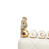 Chanel Crystal Pearl Square Flap Bag
