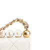 Chanel Crystal Pearl Square Flap Bag