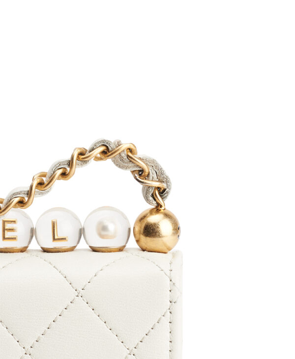 Chanel Crystal Pearl Square Flap Bag – (ex)bags