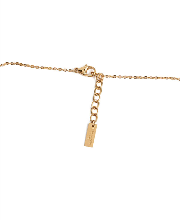 Saint Laurent Sim Key And Rhinestone Charm Necklace – (ex)bags