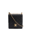 Chanel Crystal Pearl Square Flap Bag
