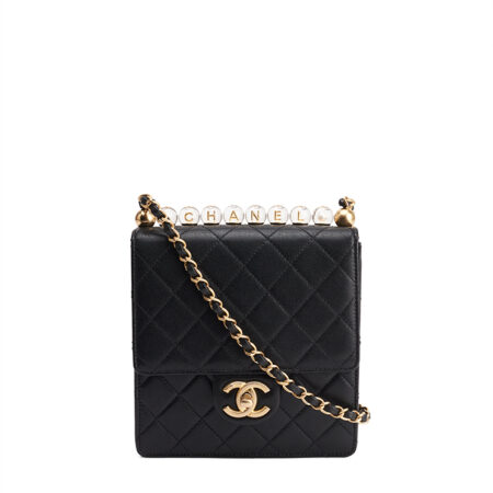 Chanel Crystal Pearl Square Flap Bag – (ex)bags