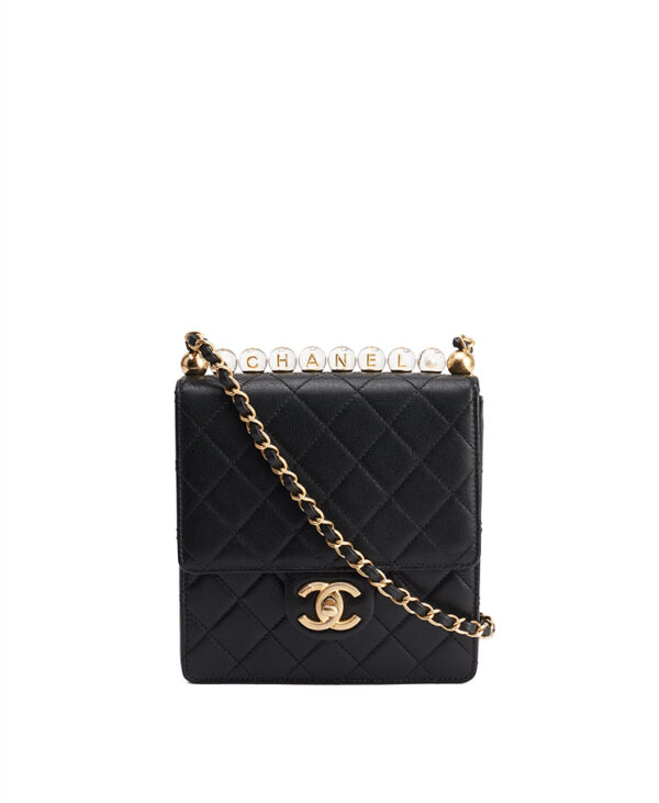 Chanel Crystal Pearl Square Flap Bag – (ex)bags