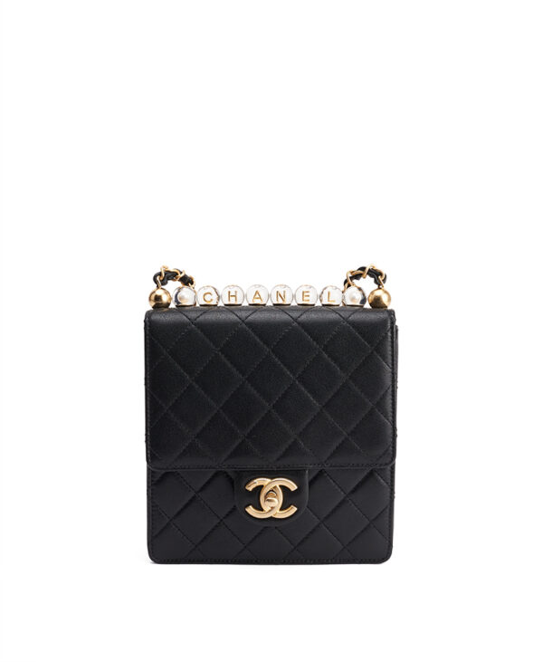 Chanel Crystal Pearl Square Flap Bag – (ex)bags