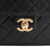 Chanel Crystal Pearl Square Flap Bag