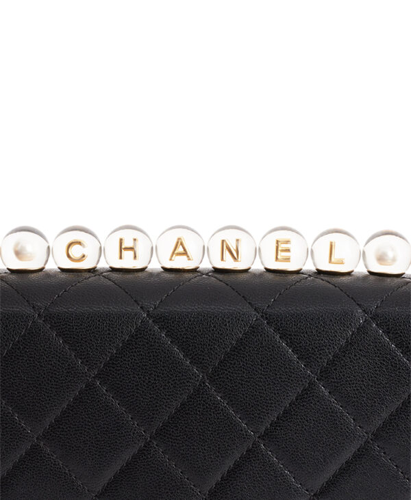 Chanel Crystal Pearl Square Flap Bag – (ex)bags