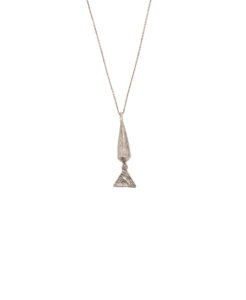 Saint Laurent Cone And Triangle Charm Necklace – (ex)bags