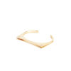 Saint Laurent Curb Modernists Cuff Bracelet