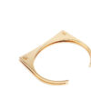 Saint Laurent Curb Modernists Cuff Bracelet