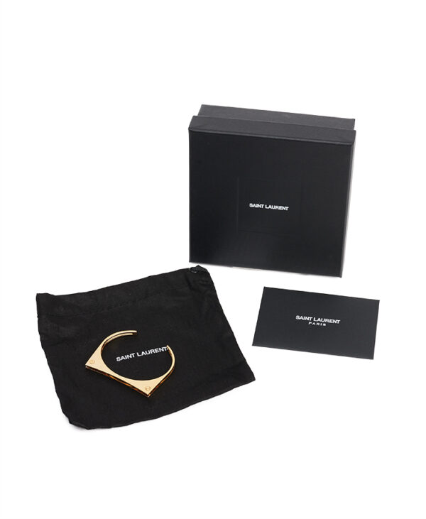 Saint Laurent Curb Modernists Cuff Bracelet – (ex)bags
