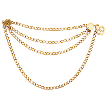 Chanel Medallion Chain-Link Belt – (ex)bags
