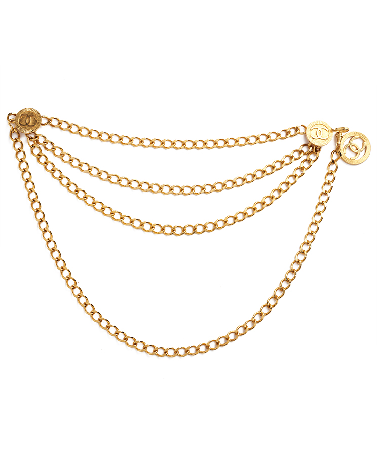 Chanel Medallion Chain-Link Belt – (ex)bags