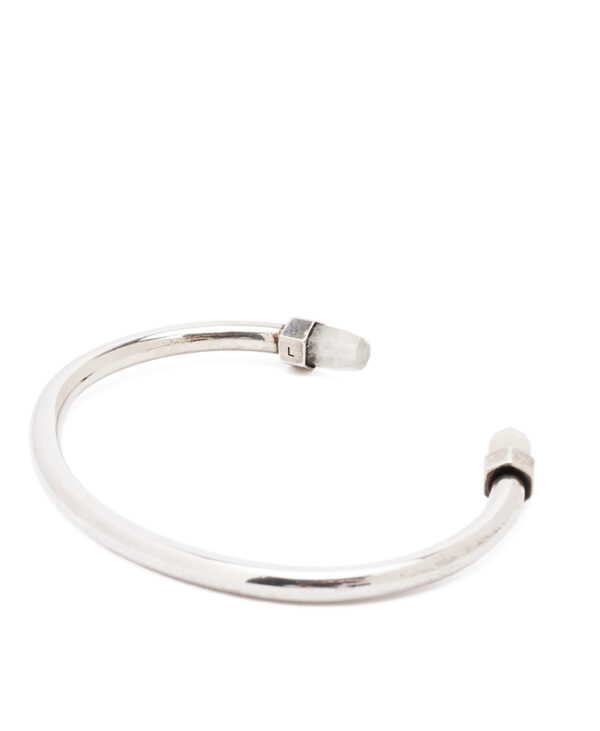 Saint Laurent Point Pyramide Crystal Cuff Bracelet L – (ex)bags