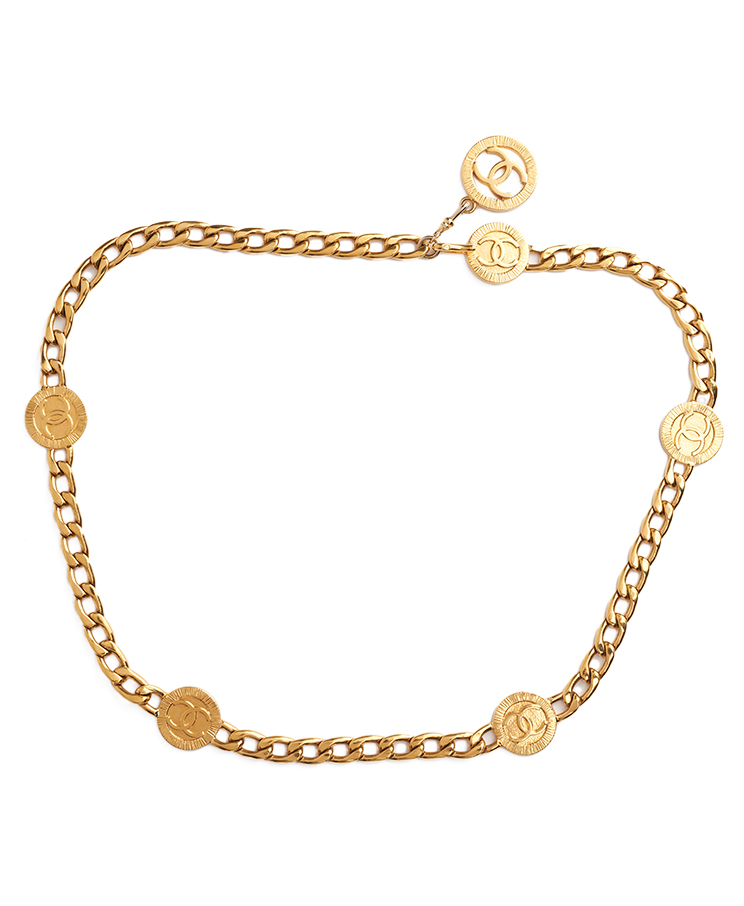 Chanel Medallion Chain-Link Belt – (ex)bags