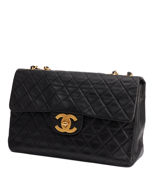 Chanel Mademoiselle Single Flap Bag Maxi – (ex)bags