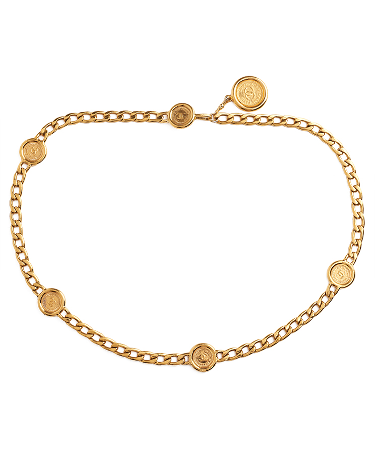 Chanel Medallion Chain-Link Belt – (ex)bags