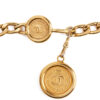 Chanel Medallion Chain-Link Belt