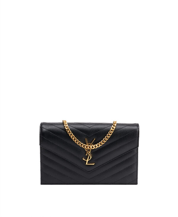 Saint Laurent Envelope Chain Wallet – (ex)bags