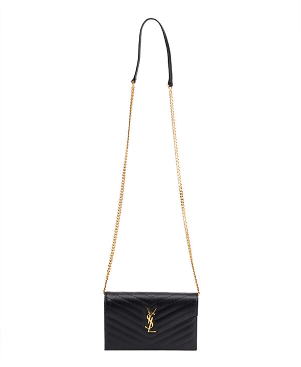 Saint Laurent Envelope Chain Wallet – (ex)bags