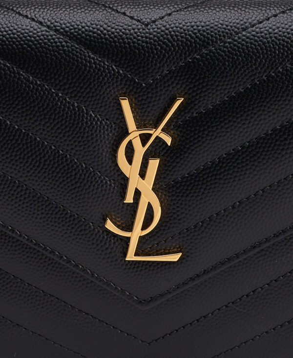 Saint Laurent Envelope Chain Wallet – (ex)bags