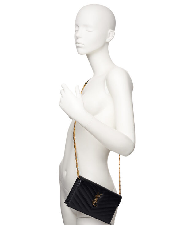 Saint Laurent Envelope Chain Wallet – (ex)bags
