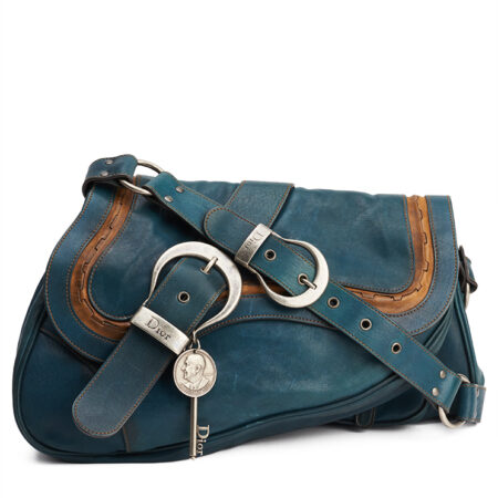 Dior Gaucho Double Saddle Bag Medium