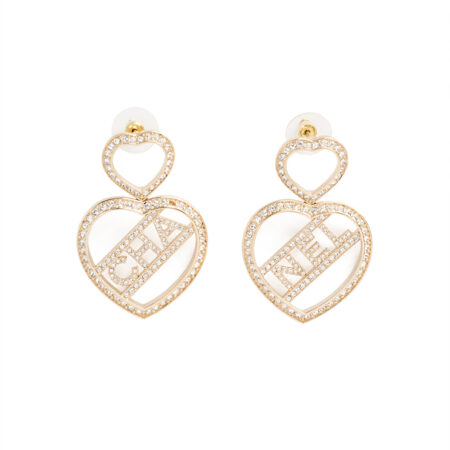 Chanel CC Heart Drop Earrings – (ex)bags