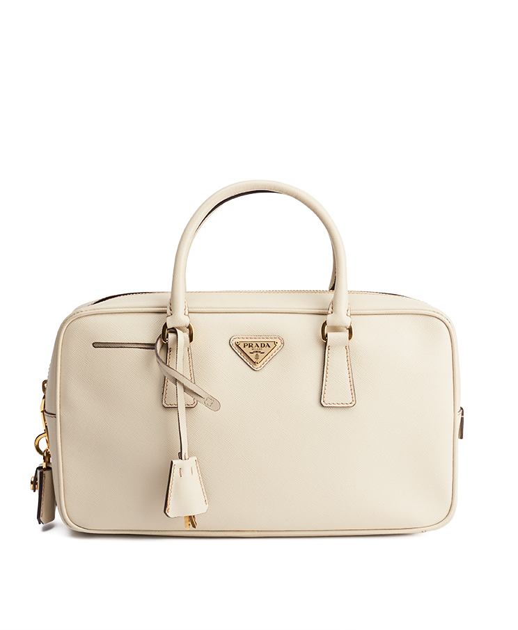 Prada Saffiano Lux Bauletto Medium – (ex)bags