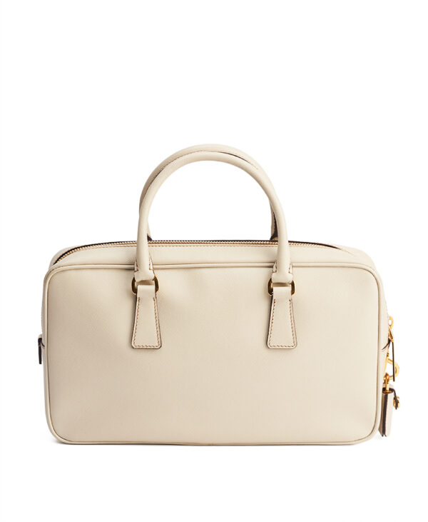 Prada Saffiano Lux Bauletto Medium – (ex)bags