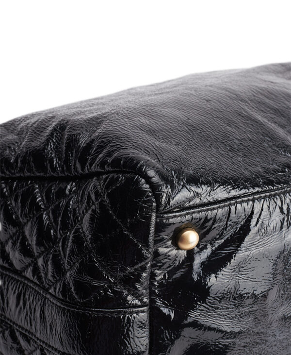 Chanel Rock and Chain Bowler Bag Medium – (ex)bags