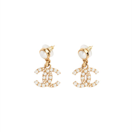 Chanel CC Logo Drop Earrings – (ex)bags