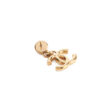 Chanel CC Logo Drop Earrings