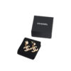 Chanel CC Logo Drop Earrings