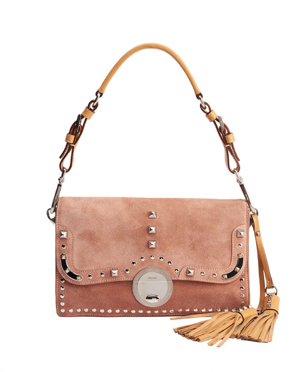 Prada Studded Top Handle Bag – (ex)bags
