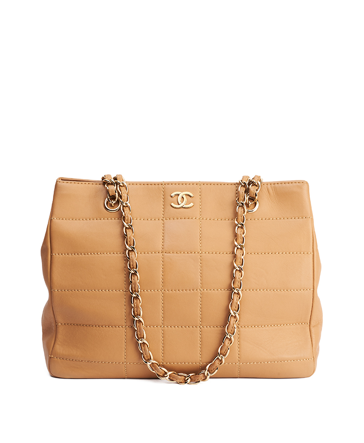 Chanel Wild Stitch Chocolate Bar Tote Bag – (ex)bags