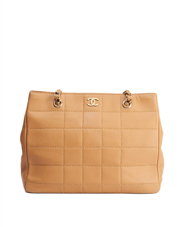 Chanel Wild Stitch Chocolate Bar Tote Bag – (ex)bags