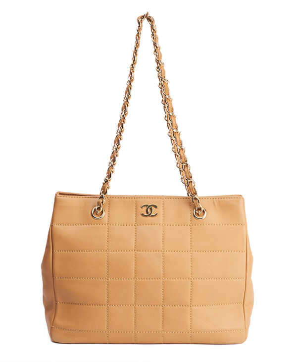 Chanel Wild Stitch Chocolate Bar Tote Bag – (ex)bags