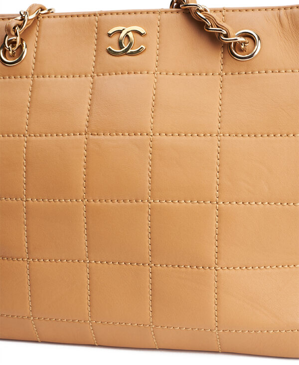 Chanel Wild Stitch Chocolate Bar Tote Bag – (ex)bags