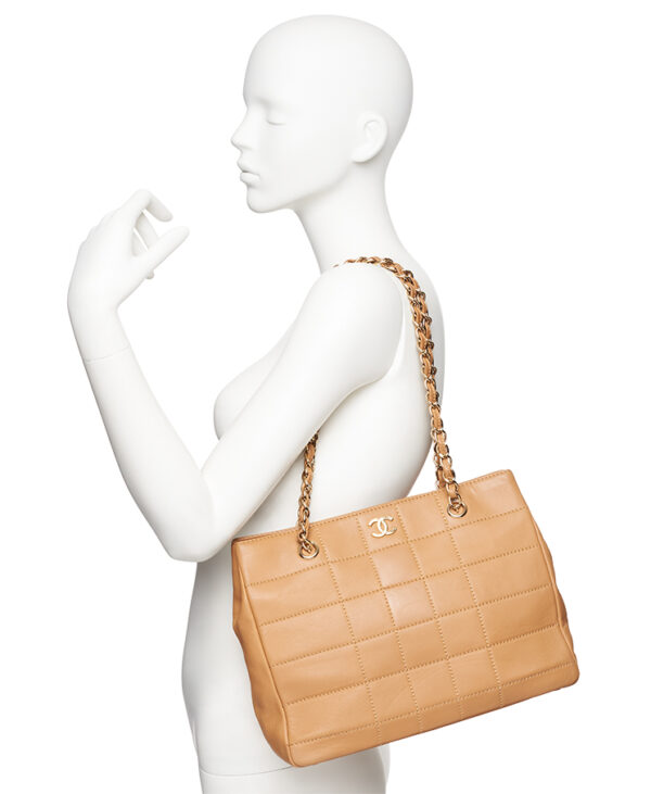 Chanel Wild Stitch Chocolate Bar Tote Bag – (ex)bags