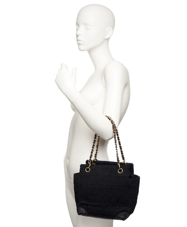Chanel Chocolate Bar Mini Tote – (ex)bags