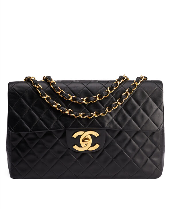 Chanel Mademoiselle Single Flap Bag Maxi – (ex)bags