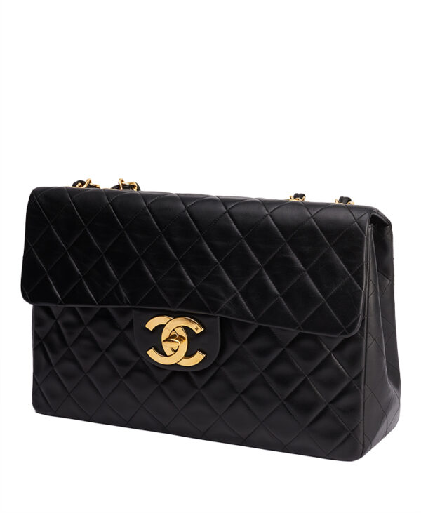 Chanel Mademoiselle Single Flap Bag Maxi – (ex)bags